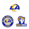 Los Angeles Rams Enamel Pin Set 3 Piece