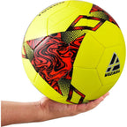 Toledo Soccer Ball-Neon Yellow/Red - Vizari Sports