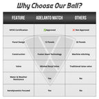 ADELANTO Match NFHS Soccer Ball - Blue - Vizari Sports