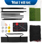 SwingRex Heavy Duty Golf Net for Real Golf Balls – Backyard Practice Net