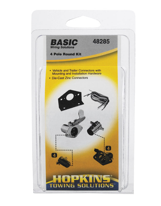Connectr 4Pole Round Kit (Pack Of 1)