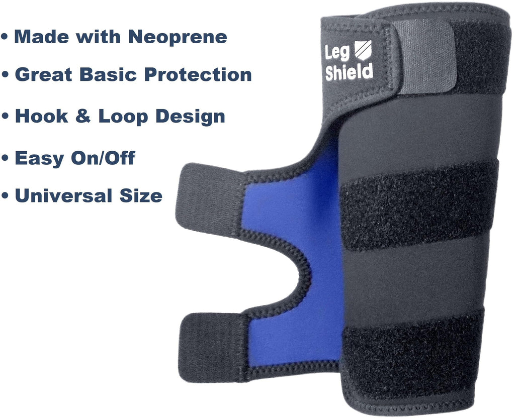 Leg Shield Gaiters - Hook And Loop Design - Lower Leg Protection For Mountain Biking, Yard Work, Outdoors, And General Shin/Calf