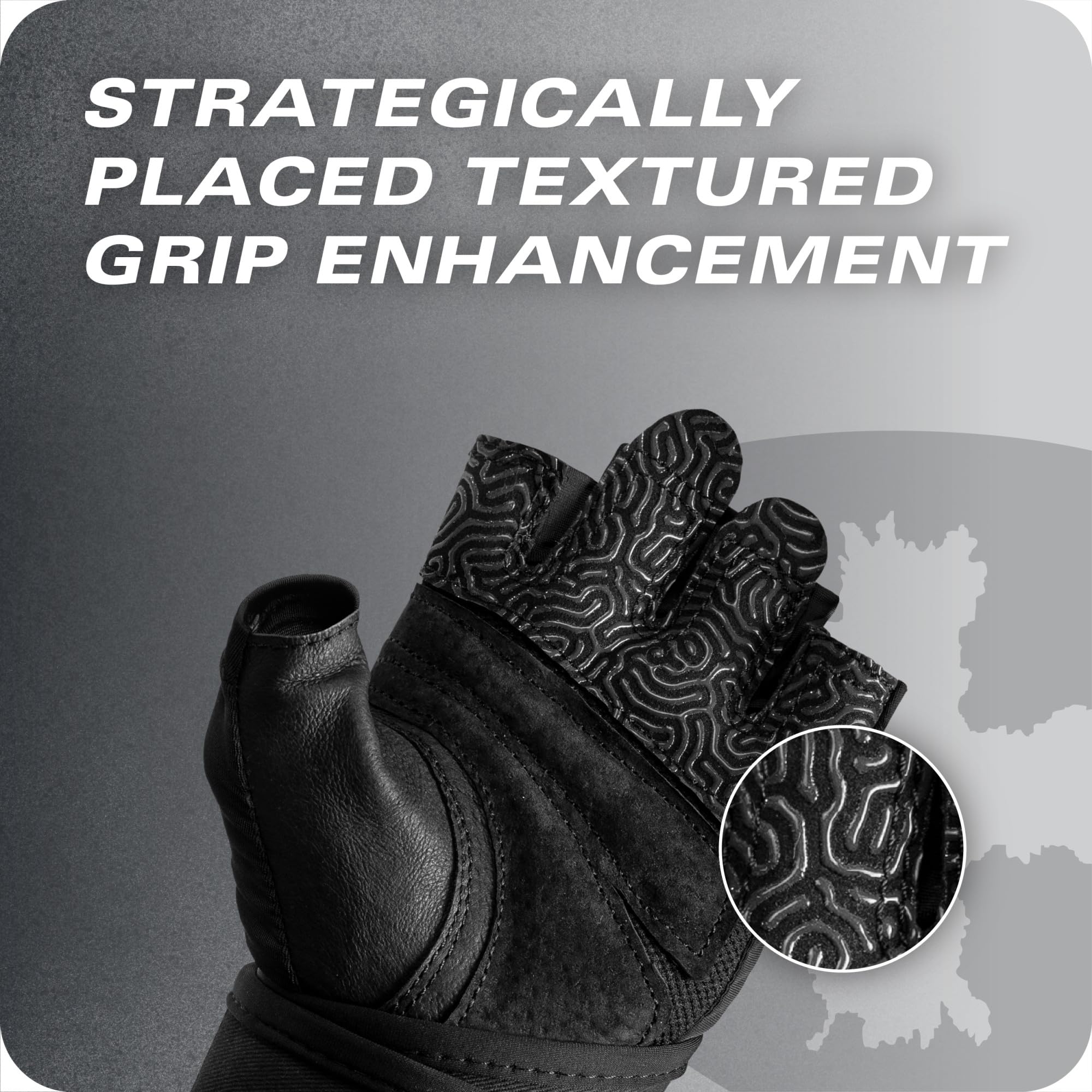 Harbinger Pro Gloves 3.0 - High Performance Training Gloves with Enhanced Grip, Breathable 4-Way Stretch, Leather Reinforcements
