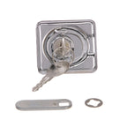 Seachoice Locking Lifting Ring, Stamped 304 Stainless Steel, Includes 2 Keys, One Size, Polished