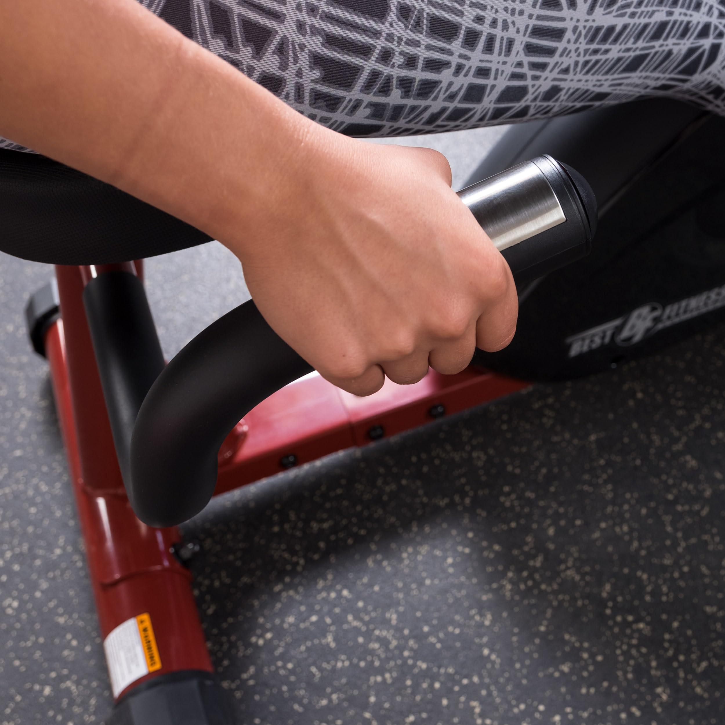 Body-Solid Best Fitness (Bfrb1R) Recumbent Exercise Bike For Home - Indoor Workout Stationary Bike With Lcd Display & Adjustable