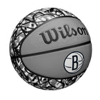 Wilson Nba Team Graffiti Basketball - Brooklyn Nets, Size 7-29.5''