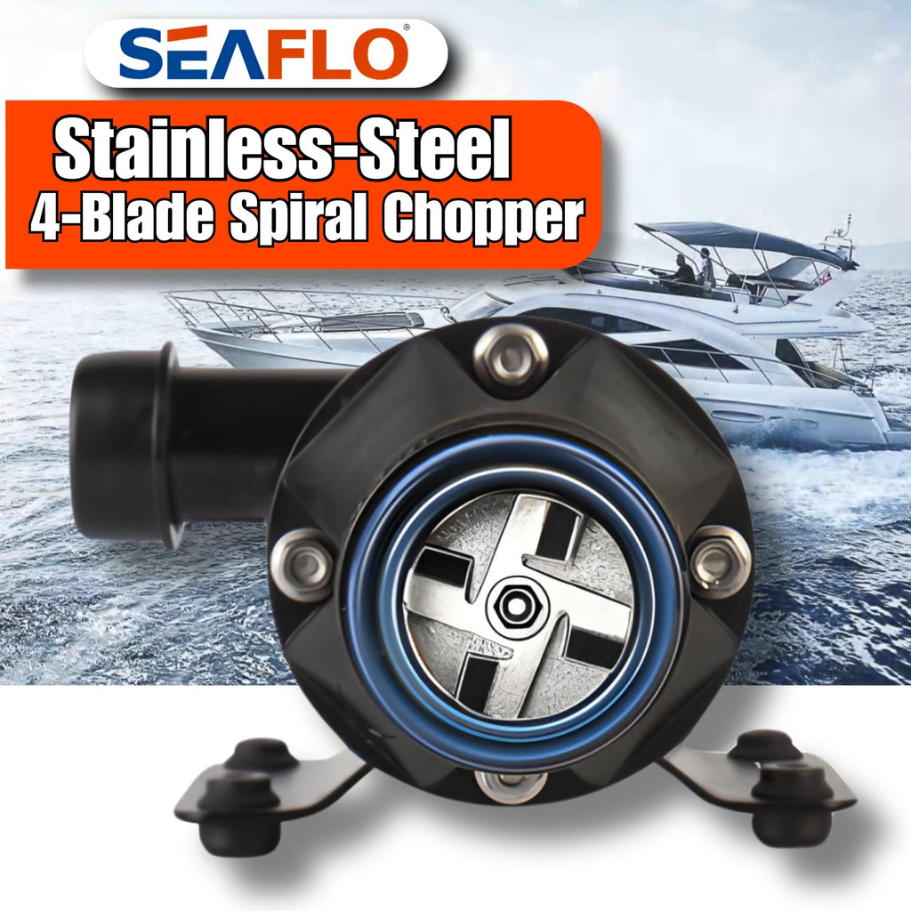New Seaflo Macerator Pump System 12V For Rv Marine 01 Series Improved Motor