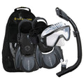 U.S. Divers Set Avila 2.0 Paradise Black Dark Grey M