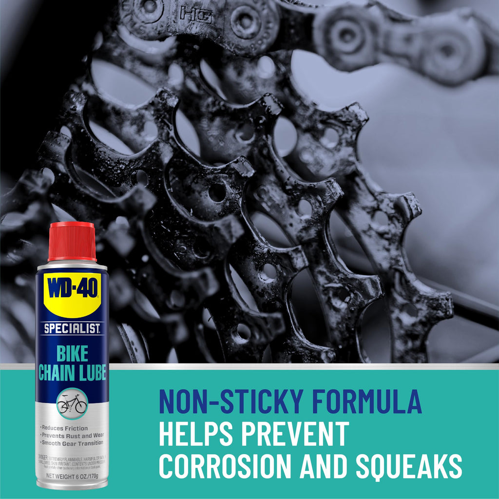 Wd-40 Specialist Bike Chain Lube, 6 Oz