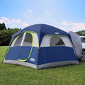 Unp Suv Tent For Camping, 6-Person Car Camping Tents, Suv Tailgate Tent For Outdoor, Easy Set Up With Rainfly 10'X9'X78In(H) (Da