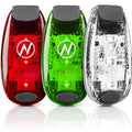 KayaLuma LED Kayak Lights (3 Pack) | Clip On IPX5 Waterproof Marine Navigation Lights for Night Kayaking, Canoeing, Boating, Fis