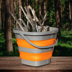Collapsible Bucket With 2.6 Gallon (10L), Mop Bucket For Cleaning, Plastic Bucket For Garden, Car Washing Or Camping, Portable F