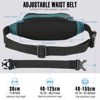 Waterfly Fanny Pack Waist Bag: Small Hip Pouch Bum Bag Fannie Pack Phanny Fannypack Waistpack Bumbag Beltbag Sport Slim Fashiona