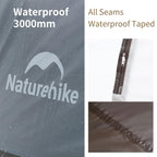 Naturehike Cape 6 Person 8 Person Camping Tent, 60S Easy Setup Instant Tent Pop Up Tent, Waterproof Large Tall 6/8 Person Tents