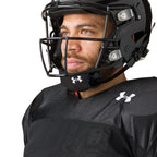 Chin Strap Covers Black/White Osfa