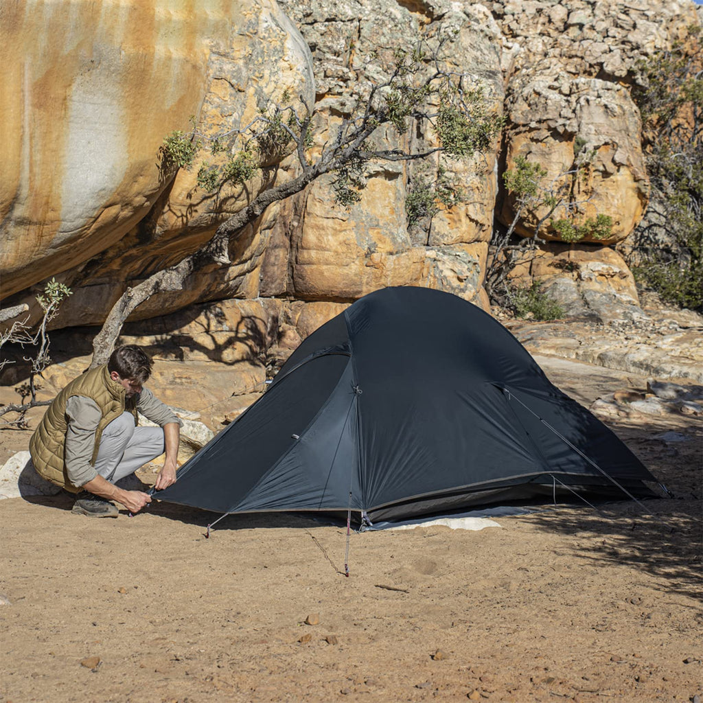 Naturehike Cloud Up 2 Person Tent Lightweight Backpacking Tent With Footprint - 3 Season Free Standing Camping Hiking Two Person