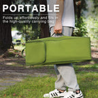 Ever Advanced Compact Camping Cot For Sleeping, Fishing, Outdoor Travel, Folding Portable Bed With Carrying Bag Supports Up To 2