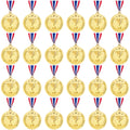 Caydo 12 Pieces Winner Awards Medals with Trophy Graphics for Competitions, Sport, Party for Child and Adults, 2 Inch