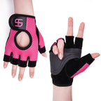 Shred & Tone Callasus Prevention Exercise Gloves, Pink, Medium