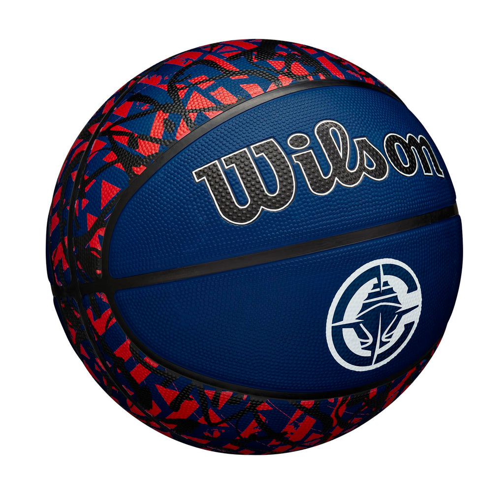 Wilson Nba Team Graffiti Basketball - Los Angeles Clippers, Size 7-29.5''