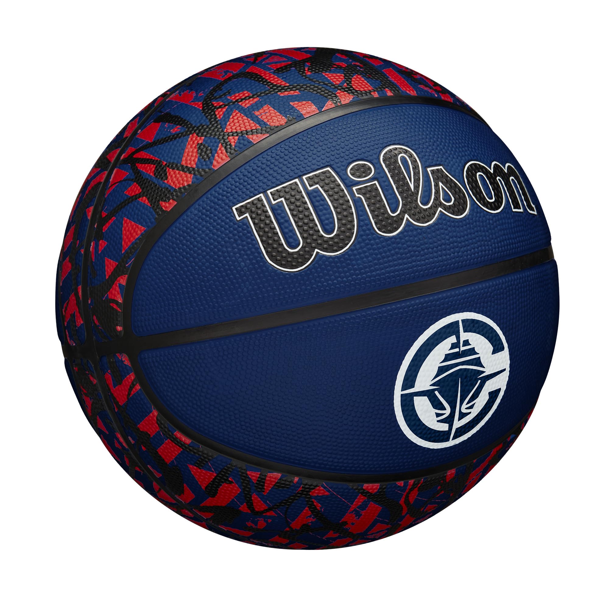 Wilson Nba Team Graffiti Basketball - Los Angeles Clippers, Size 7-29.5''