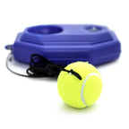 Pro Impact Tennis Trainer Rebounder Ball - Solo Training Equipment With Fillable Baseboard & Rope - Durable Self-Practice Tennis