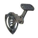 Skull Hooker Powder-Coated Steel Xxl Bone Bracket - Designed To Accommodate The Skull Plates Of Antlered And Horned Species Such