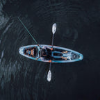 Pelican Sentinel 100X - Angler Sit On Top Fishing Kayak - Forest Mist - Lightweight - Ergolounge Seating System - 10 Ft
