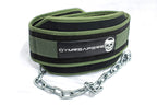 Gymreapers Dip Belt With Chain For Weightlifting, Pull Ups, Dips - Heavy Duty Steel Chain For Added Weight Training (Ranger Gree