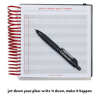 2020 Fitlosophy Fitbook: Fitness Journal And Planner For Workouts, Weight Loss And Exercise, White Single (12-Week)