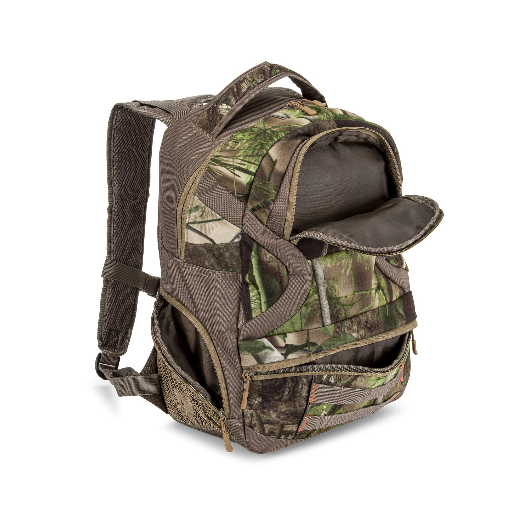 North Mountain Gear Hunting Backpack - Lightweight + Waterproof + Small Hunting Pack - Woodland Green