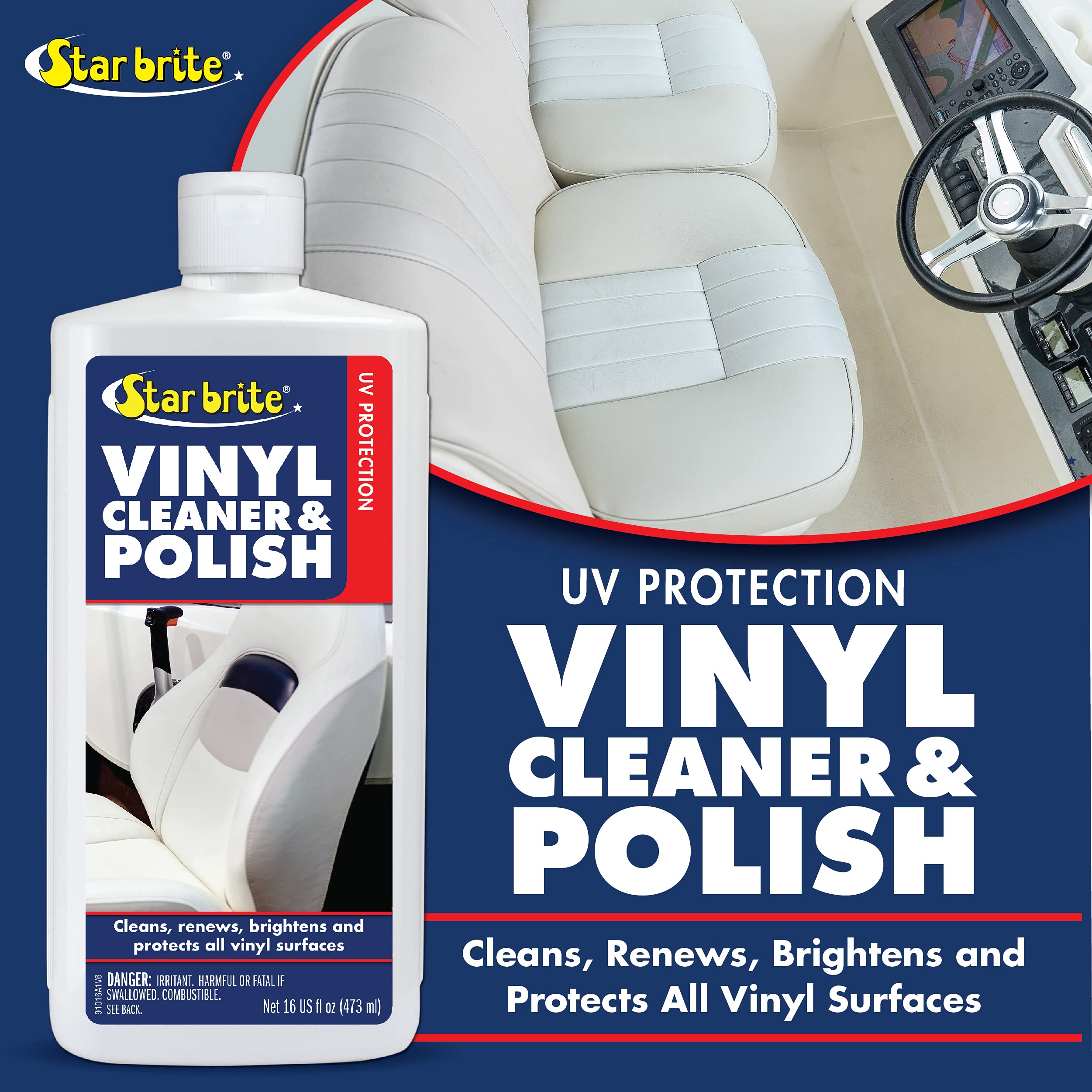 Vinyl Cleanr/Polish 16Oz (Pack Of 1)