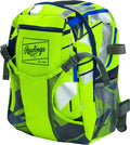 Rawlings | REMIX Baseball & Softball Equipment Bag | T-Ball / Rec / Travel | Backpack - Green