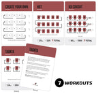 Newme Fitness Kettlebell Workout Cards, Instructional Fitness Deck For Women & Men, Beginner Fitness Guide To Training Exercises