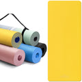 Cambivo Extra Thick Yoga Mat For Women Men Kids, Professional Tpe Yoga Mats, Workout Mat With Carrying Strap For Yoga, Pilates A