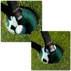 Izzo Golf Ball Grabber For End Of Putter, Screw-In 3-Prong Golf Ball Retriever For Putter
