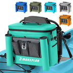 Morxplor Kayak Cooler,Waterproof Kayak Seat Back Cooler For Kayaking,Kayak Accessories Cooler Bag,Protable Ice Chest,Beach Coole