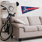 Rico Industries Nfl Football New England Patriots Retro 12'' X 30'' Felt Wall D  Cor Pennant - Great For Home/Bed Room/Man Cave