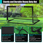 Kids Soccer Goals For Backyard Set, 1 Pack Of Portable Pop Up Soccer Nets With Soccer Ball, Toddler Outdoor Sports Games (6Ftx4F