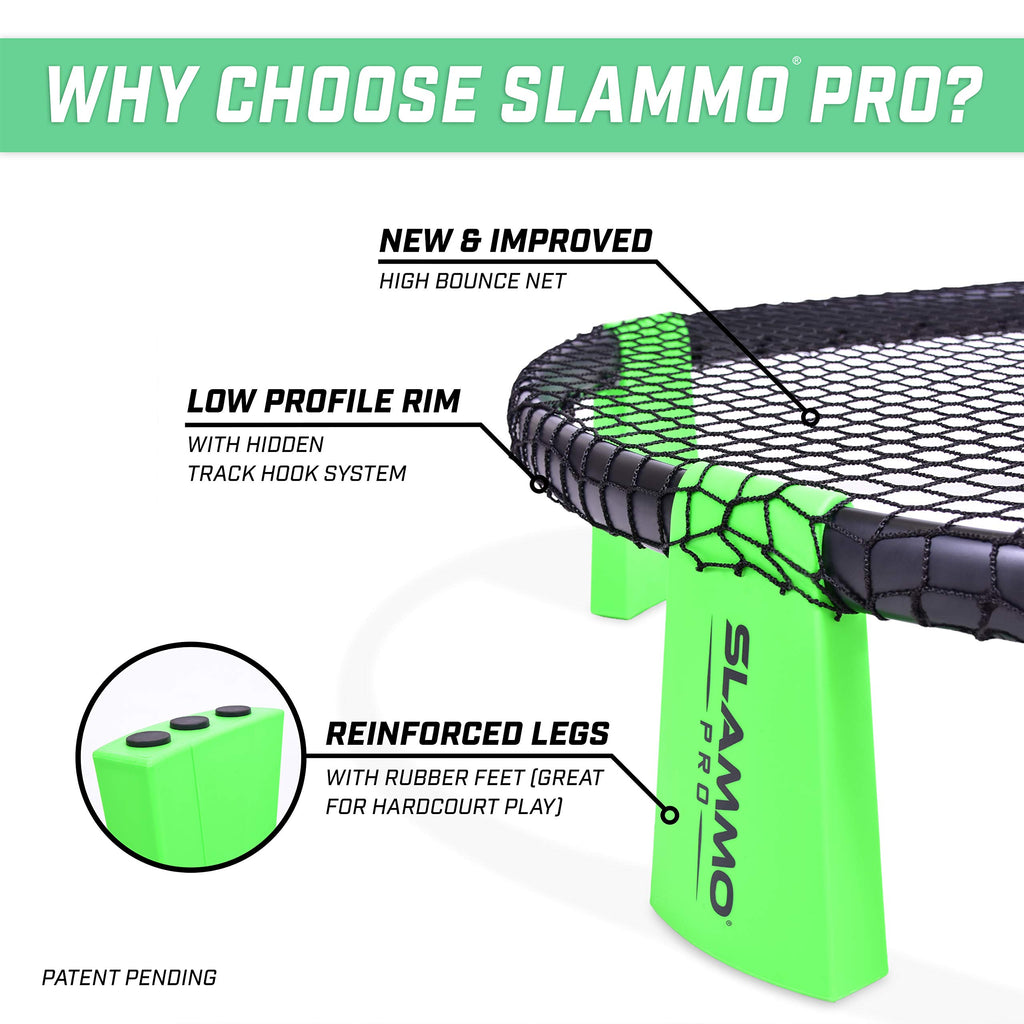 Gosports Slammo Pro Game Set - New And Improved Pro Set With 3 Pro Balls, Pump And Carrying Case