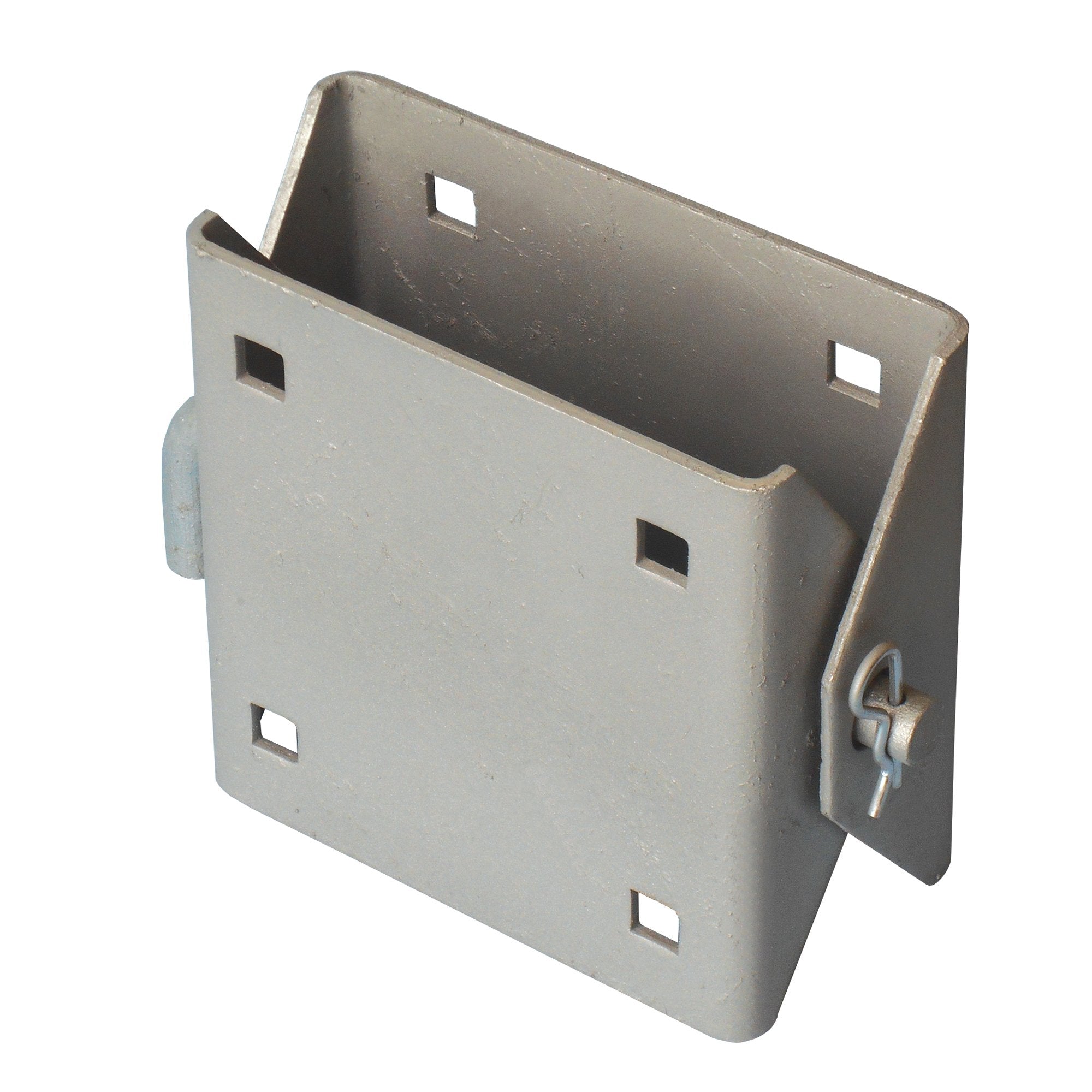 Dock Edge Stationary Dock Connector Hinge, Galvanized , 7/16 holes for 3/8 carriage bolts