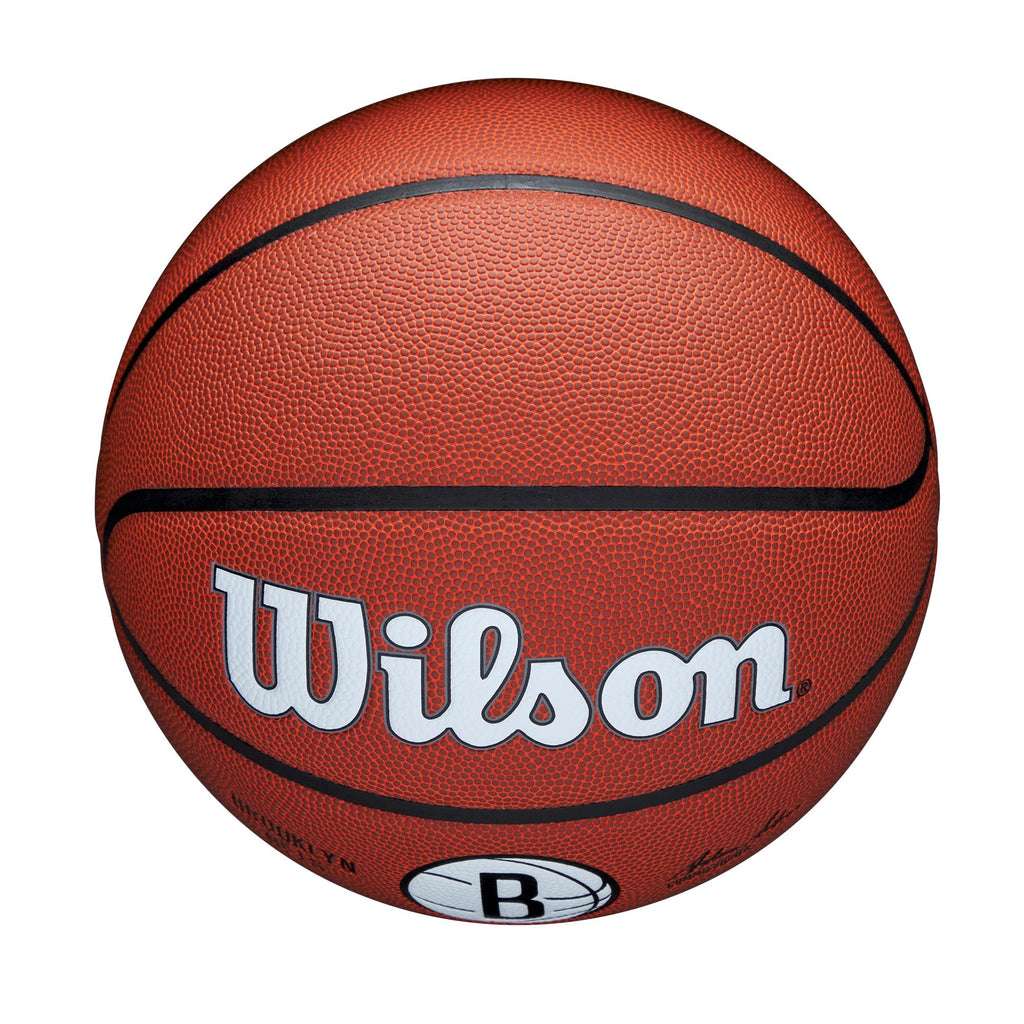 Wilson Nba Team Alliance Basketball - Brooklyn Nets, Size 7-29.5''