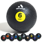 Aeromat Extreme Elite 6 Lb Medicine Balls For Exercise - 9'' Diameter Workout Ball, Weighted Balls For Exercise, Weight Ball, Wa