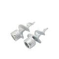 11/4 GALVANIZED AUGER FOOT 2PACK