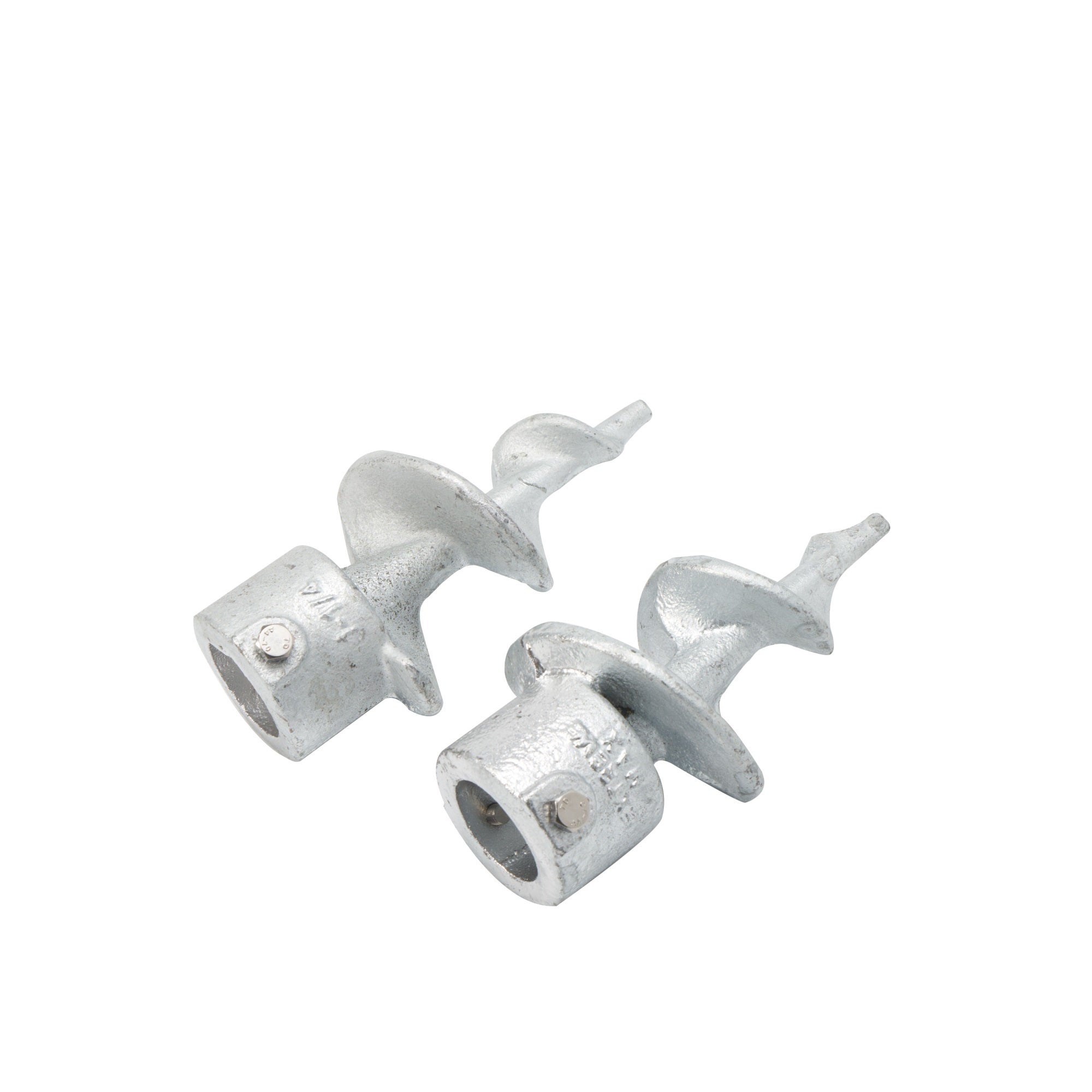 11/4 GALVANIZED AUGER FOOT 2PACK