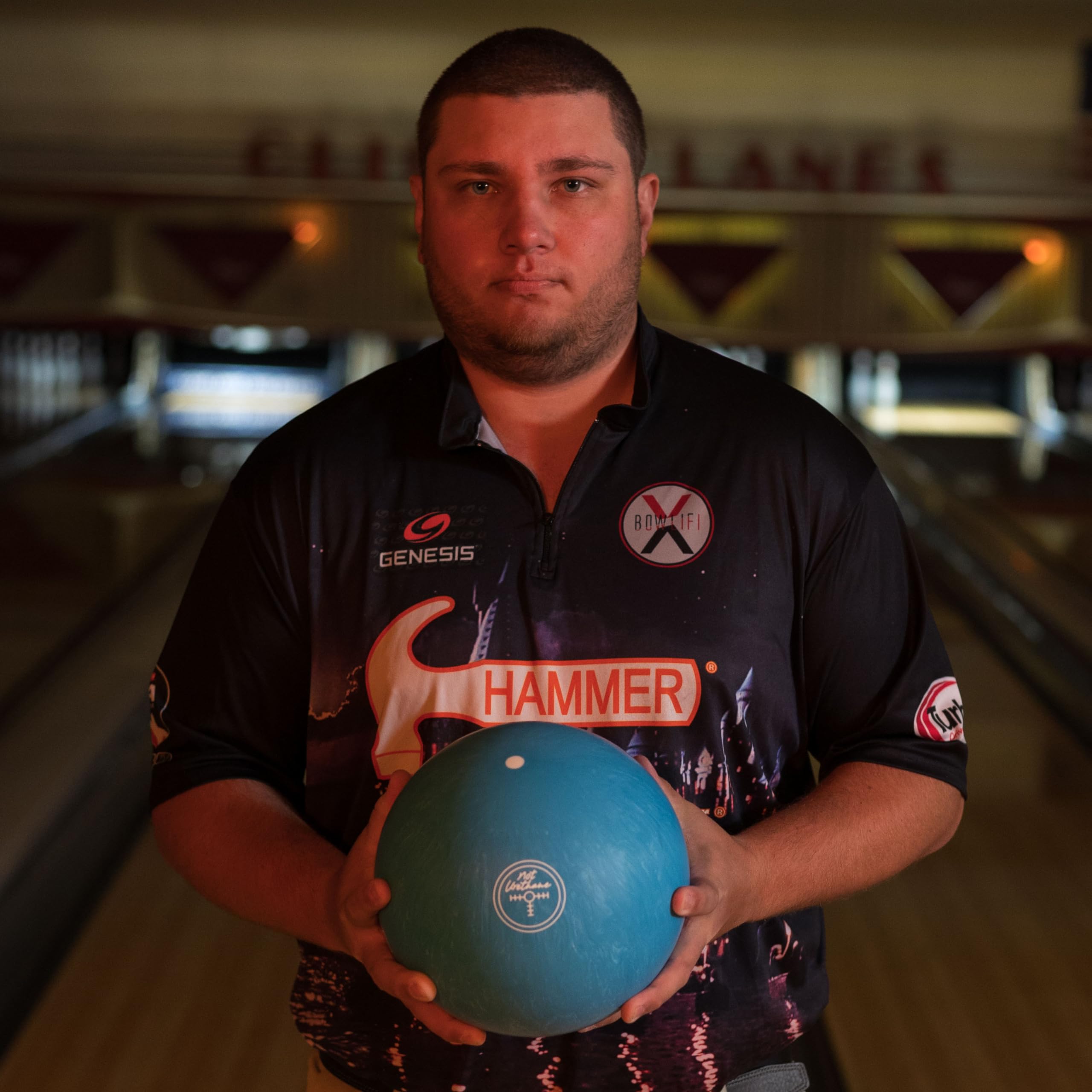 Hammer Nu Blue Bowling Ball 16Lbs