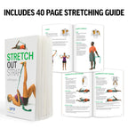 The Original Stretch Out Strap With Exercise Book - Made In The Usa By Optp - Top Choice Of Physical Therapists, Athletic Traine
