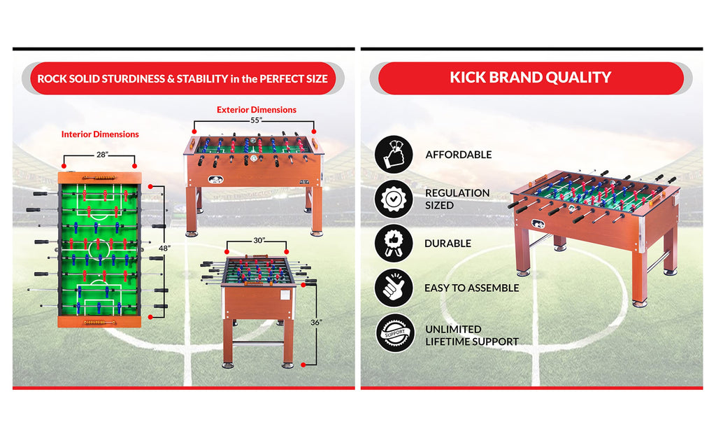 Kick Splendor 55'' Foosball Table