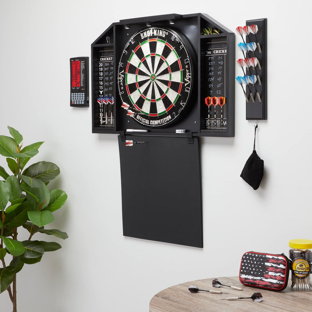 Viper By Gld Products Resolute Dart Backboard, Black