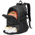 GRANDUP Basketball backpack with ball and shoes compartment Fit Volleyball, soccer, Swim, Gym, Travel, and School, large capacit